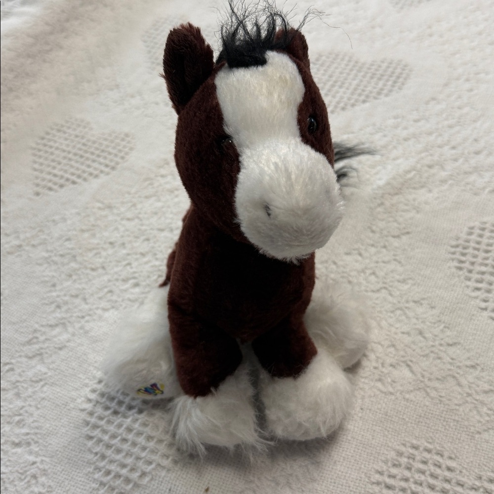 Webkinz Clydesdale Horse Plush
